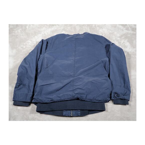 Lacoste Jacket Mens Medium Lightweight Bomber Windbreaker Zip 38 Casual - Picture 2 of 6